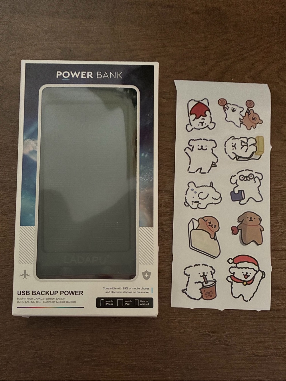 Solar Power Bank in Black